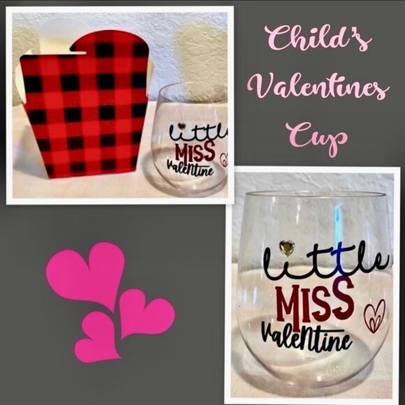 Child's ( Girl ) Valentines Cup - Picture 1 of 2